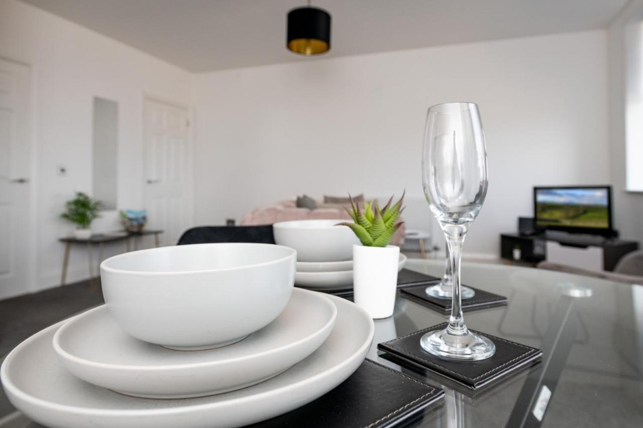The Croston Balcony Apartment- Morecambe Central Promenade, Beach Front And Sea Views Exterior foto